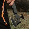New Multi Functional Tactical Axe Home Self-defense Fire Axe Garden Felling Chopping Wood High Carbon Steel EDC Hand Tool