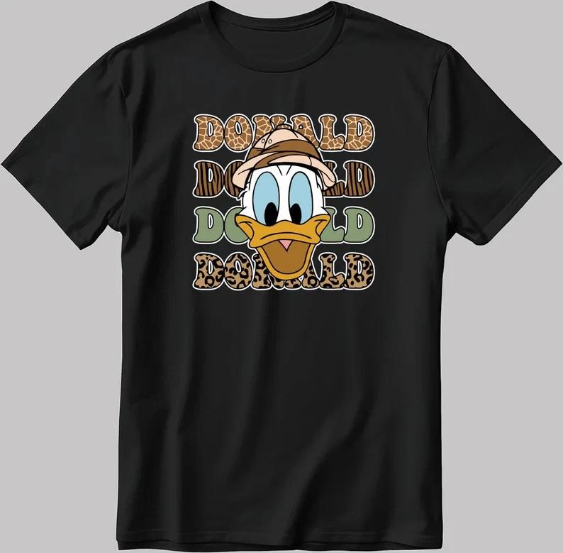 Donald The Duck Black T Shirt S