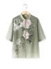 Summer Style Chiffon Cardigan for Elderly Mothers - Mid-Sleeve Chinese Design