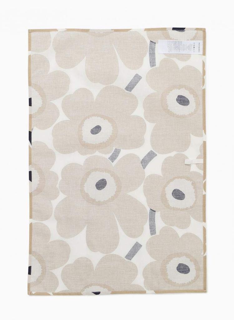 Pieni Unikko Kitchen Towel for Women F X Beige [Marimekko] 52_1_52209469803 Off-white