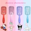 Sanrio Kuromi Purple Dry Hair and Breathable Hairbrush, Wide, Quick-Drying Comb, Women's Brush, Cute, Popular,