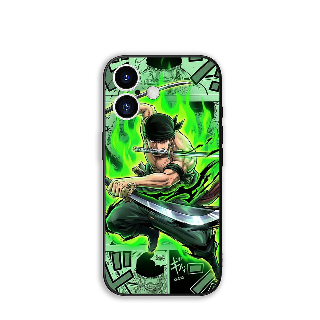 for OPPO A18 A16 A17 A38 A54 A40 A60 A80 A78 A79 A57 A55 A96 A15 A12 a53 Phone Cover Case ONE PIECE Roronoa Zoro Comics
