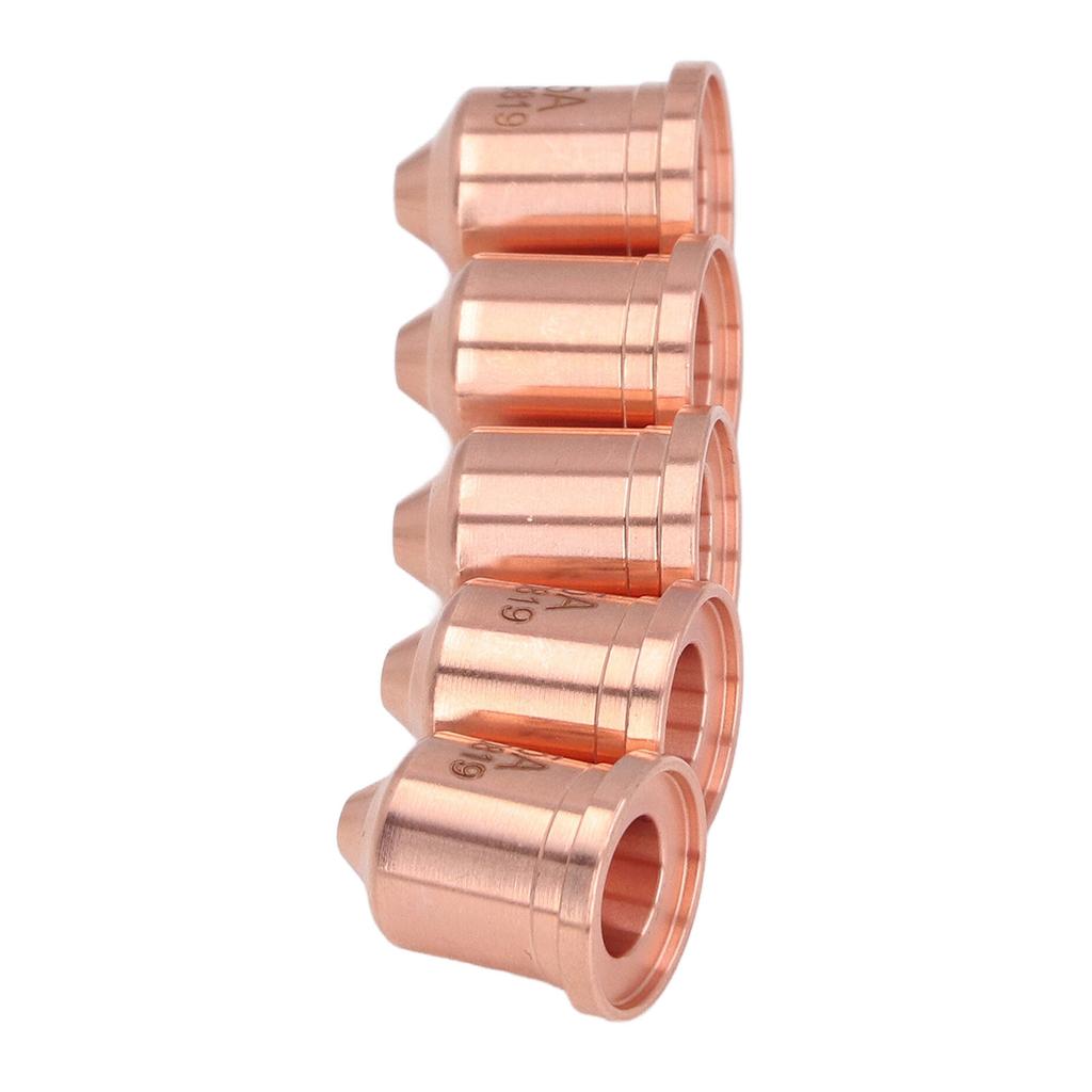 5-teiliges Plasma-Elektrodenspitzen-Set aus Messing, 220819, für PMX 65 85 105 65A