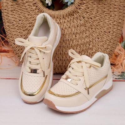 Zapatillas de Moda de Lujo para Mujer Malla con Cordones Zapatos Casuales de Mujer de Moda Zapatos Deportivos para Correr al Aire Libre cómodos Zapatillas de Tenis para Mujer 36-43