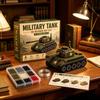 Bead Crafts For Adults 3D Handmade Boat Helicopter Small Fun Crafts Adults Fighter Tank Bead Embroidery Kits For Birthday