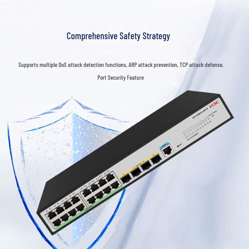 H3C S1850V3-20P-HI Layer 2 Web Managed Enterprise Network Switch