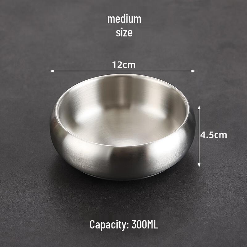 Dajujiang Retro 304 Stainless Steel Multi-Purpose Bowl