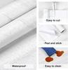 40/55cm Kitchen Self-adhesive Wall Adhesive Wallpaper Marble Pattern Pvc HomeDecorations Oil-proof Water-proof Luxury Home Decor