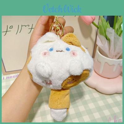 Adorable Plush Cat Cuddle Toy With Whimsical Squeak Sound And Cute Colors