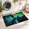 Flannel Kitchen Mat Pet Sematary Soft Area Rug Non Slip Floor Carpet Home Decoration