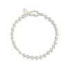 green [925 silver] Eight.silver.69 / gross rope bracelet
