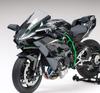 Motocykl Tamiya série Kawasaki Ninja H2R plastový model 14131 1/12 č.131