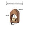 Suction Cup Entrance Reminder & Wind Chime Ornament