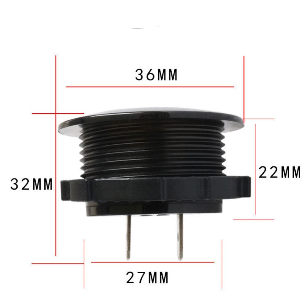 DC 12V Digital Panel Voltmeter Voltage Meter Tester Led Display For Car Auto Motorcycle Boat ATV Truck Refit Accessories