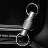 Titanium Alloy Keychain Key Holder Removable 360 Degree Rotation Multifunctional Portable For Waist Belt Outdoor Tool
