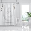 Home shower curtains for bathroom waterproof fabric bathroom Curtains castle Magic and Moon modern shower curtain180x200 240x200