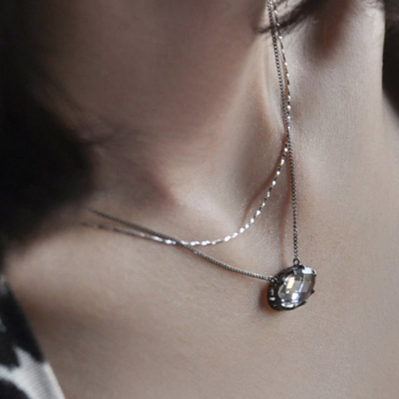 NJ JEWELRY Wire Silky Chain #twist Necklace (14k/18k)