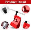 Red Compression Sleeve Puller Tool Aluminium Alloy Remove Pipe Ferrule Nut