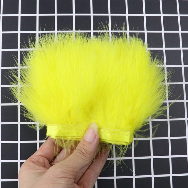 Feather8-10cm Fluffy Turkey Feather Trim On Ribbon – 1-10m Natural Feathers Fringe for Sewing, DIY Crafts, Wedding & Clothing Decor