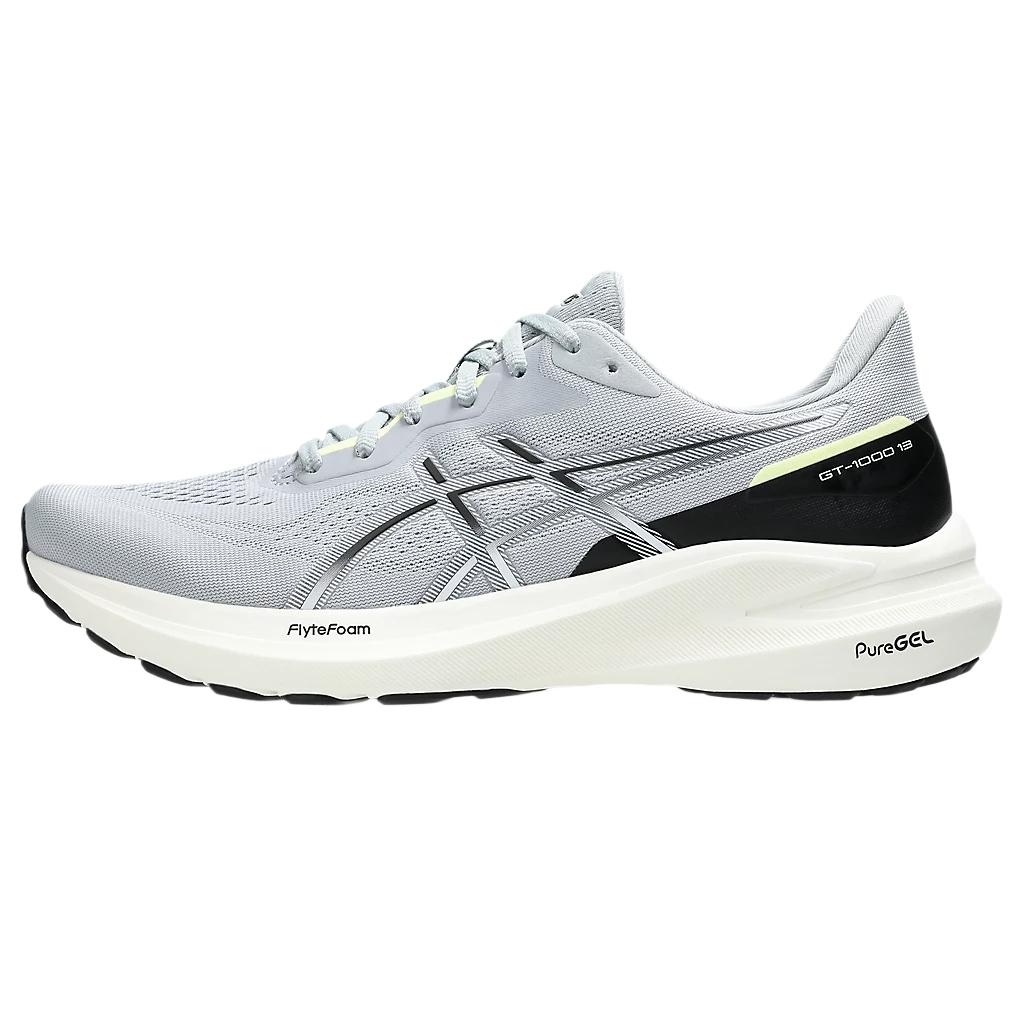 ASICS GT-1000 13 Piedmont Grey Black Lightweight Breathable Sneakers 1011B858-021 45