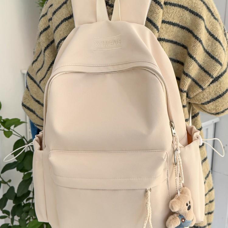 Schoolbag Children's Elementary School Bag Grades 1-1 Elementary School Backpack ins Versatile Solid Color Commuter Leisure Bag Unisex