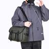 Casual Large-capacity Single-shoulder Bag, Simple Commuting Crossbody Bag, Multi-pocket Versatile and Fashionable Workwear Men's Bag