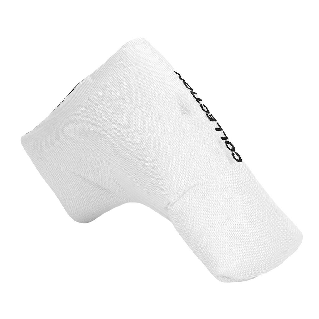 Golf Club Head Covers Nylon Abrasion Proof Golf Putter Protective Headcover for Competitions Travels Women Use White