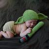 Вязаный крючком костюм для новорожденного, реквизит для фотосъемки, шапки, наряды