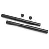 Carbon Fiber 22mm Handlebar Handle Bar Clip On Rods Replacement Motorcycle RACING Carbon Fiber
