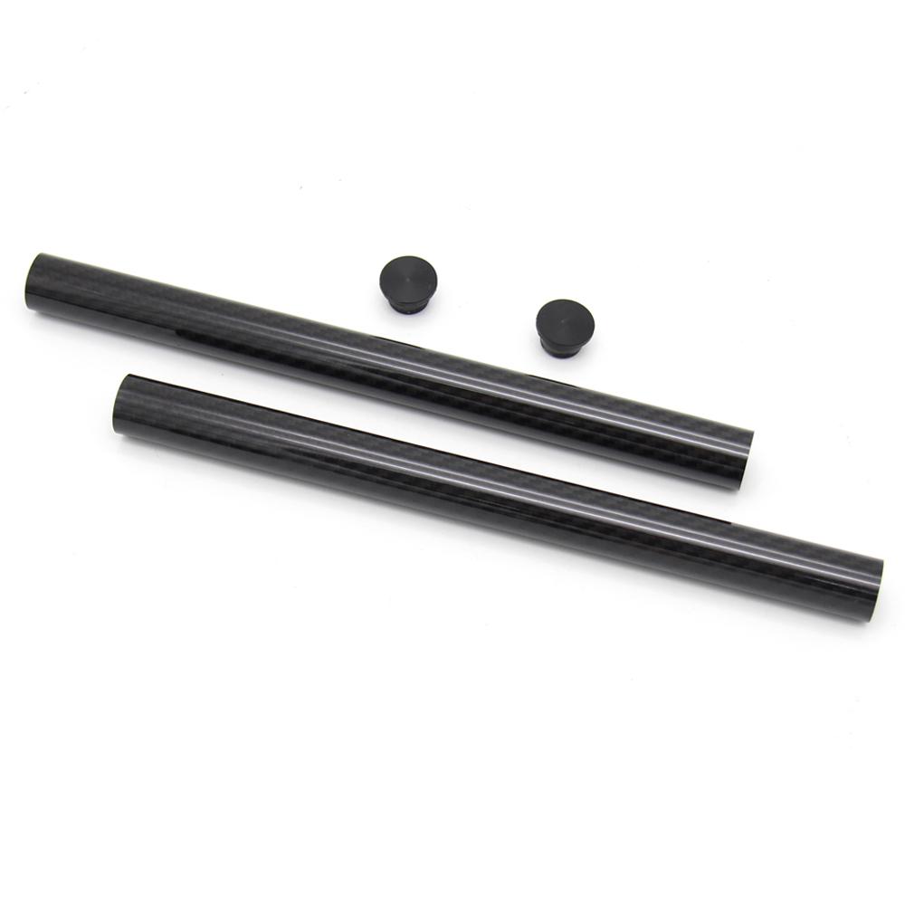Carbon Fiber 22mm Handlebar Handle Bar Clip On Rods Replacement Motorcycle RACING Carbon Fiber
