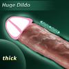 Long realistic Thrusting dildo vibrator penis telescopic silicone Dick female remote control vibrator for women Masturbation 18+