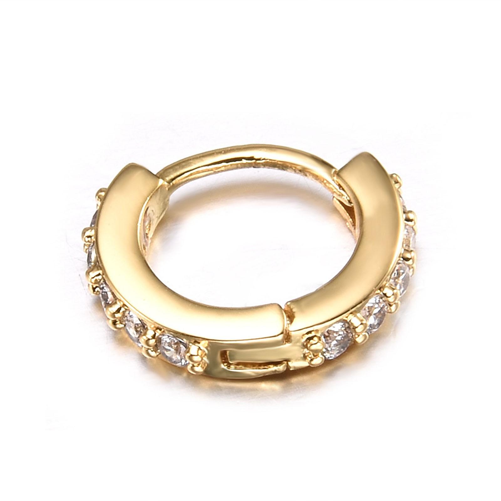 

Маленькие серьги-кольца для пирсинга хряща, серьги-манжеты, мини-серьги-кольца, пирсинг ушей для женщин и девочек One Size