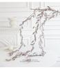 Christmas Vine & Branches: Champagne White & Gold Powder Tree Decor