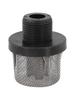 288716 Inlet Strainer Airless Paint Sprayer Strainer Reduces Clogging Removes Debris 3/4 Inch Inlet Screen Black And Silver