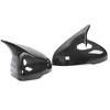 Side Rearview Mirror Cover Carbon Fiber Improved Aerodynamics Door Mirror Cap Trim Replacement for Kia Stinger 2018 To