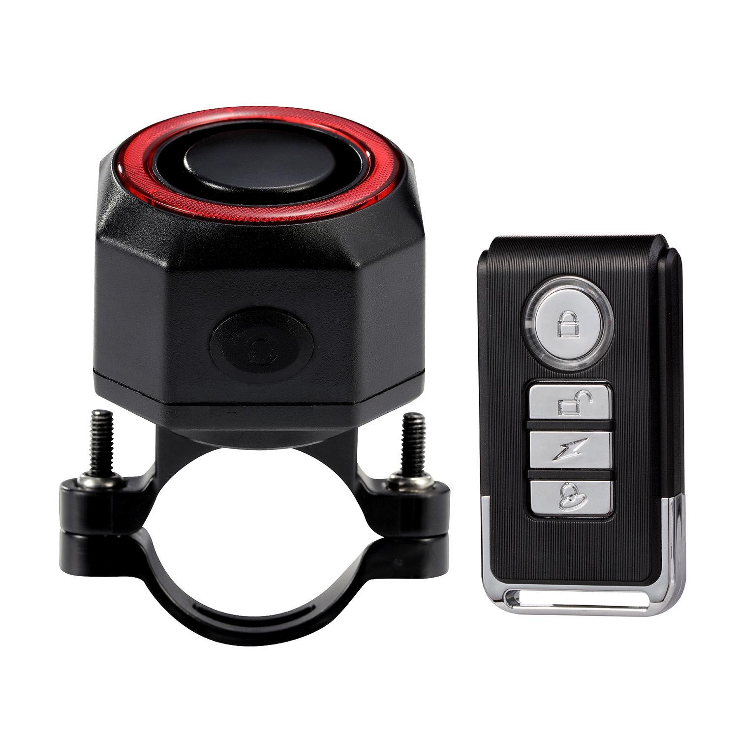 Smart Rechargeable Wireless LED Bike Tail Light with Anti-theft Alarm