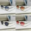 Euro Metal Oval Sunglasses With Uv400 Protection For Fashionable Summer Outings