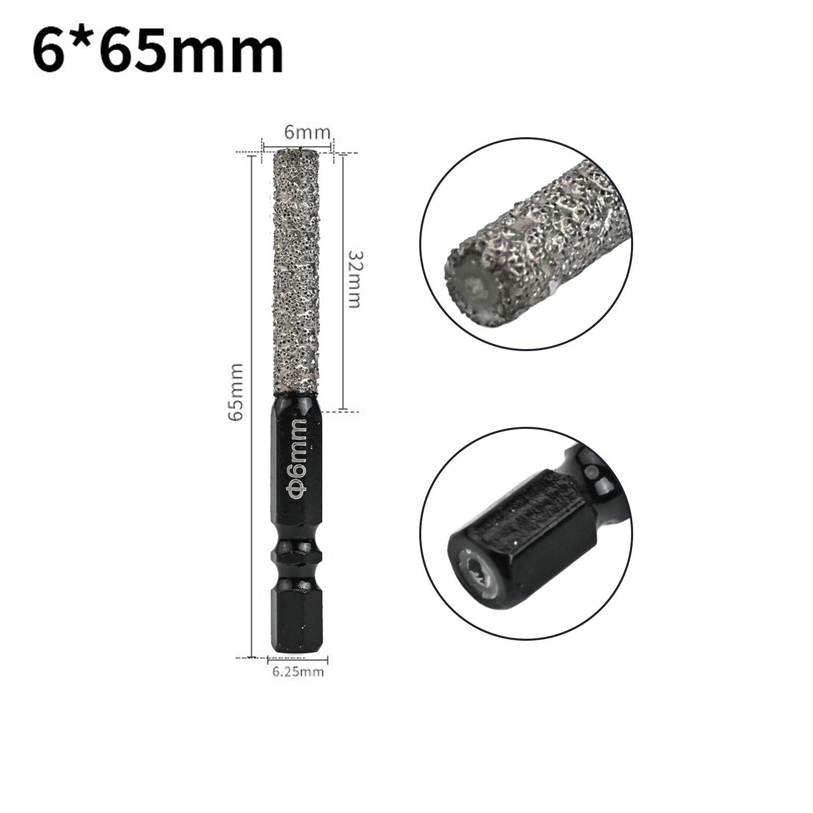 

Эффективное алмазное сверло с охлаждающим восковым сердечником для сухого сверления плитки