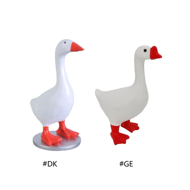 Creative Duck/Goose Model Figure Table Office Ornament Car Living Room Decoration Statue Desktop Cabinet Modern Deco