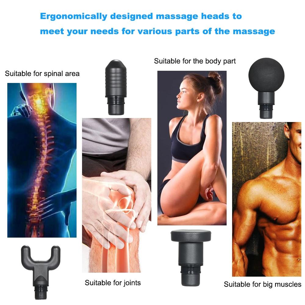 Massage Gun Muscle Massager Rechargeable Muscle Stimulator Body Relaxation