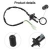 Easy Installation Sensor Bend Beam Motorcycle Black ABS Material Direct Replacement Part For TBT110 Motorcycle