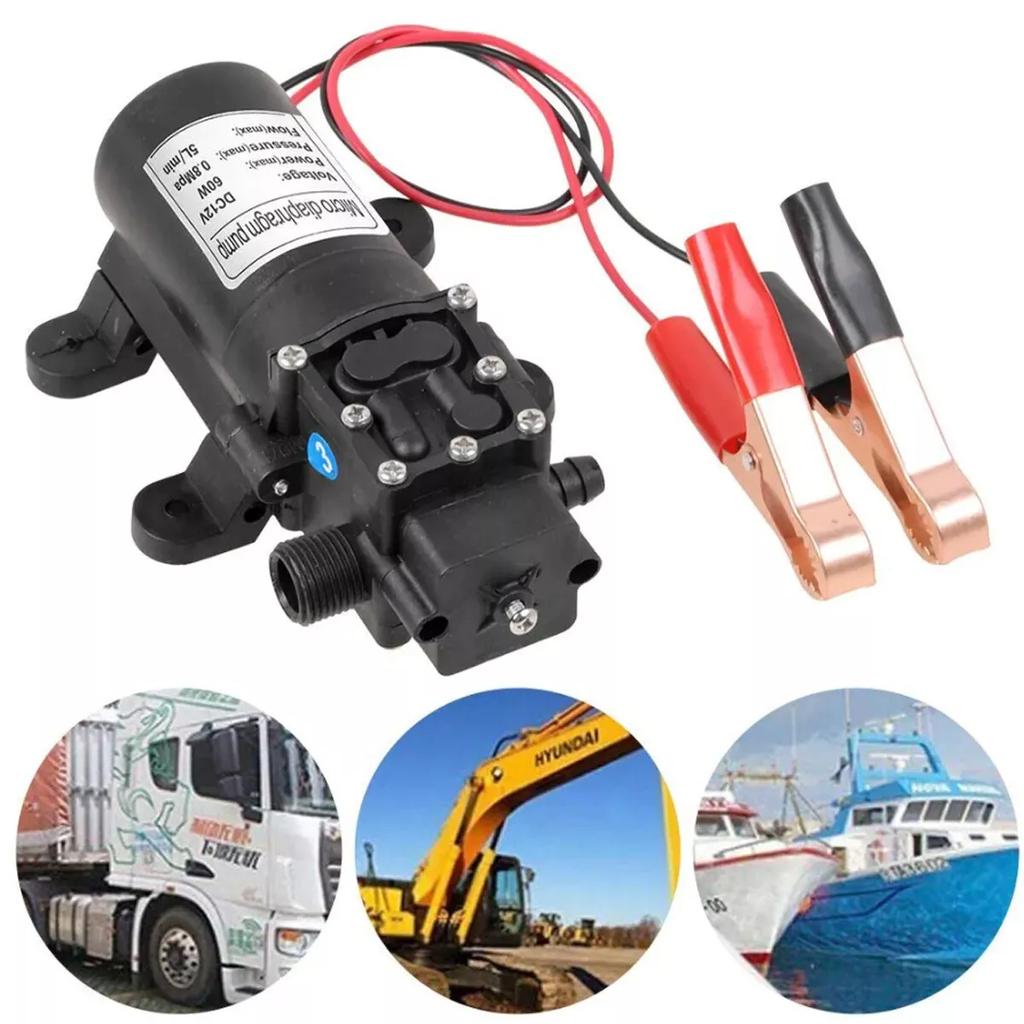 Motoröl Kraftstoff Flüssigkeit Absauger Elektrischer Siphon Umfüllpumpe Wechselpumpe DC 12V 60W
