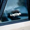 Skull Skeleton Car Sticker Fashion Waterproof Vinyl Decal Car Styling Decoration Accessories