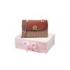 Coach Parker 26 Classic Floral Chain Print Coated Canvas Handbag Women Handbags Brown Yellow 30585-B4RU