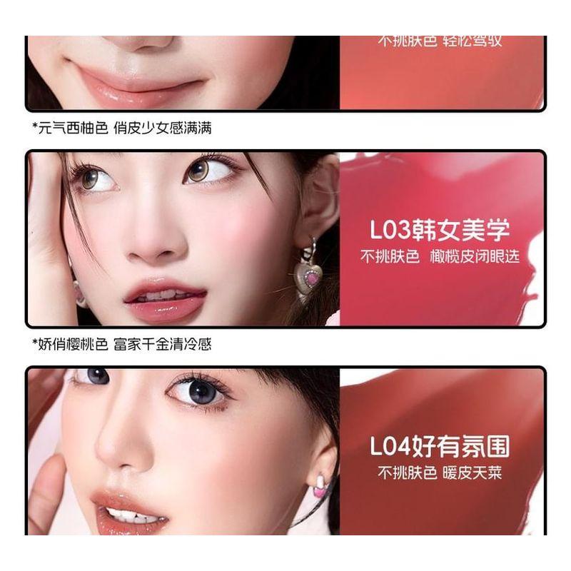 VEECCI - Heart Pudding Lip & Cheek Multi-Use Cream - 4 Colors