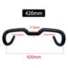 Bicycle handlebar T1000 full carbon fiber lift road handlebar raised 30mm gravel track internal routing design