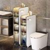 Bathroom Corner Cabinet Waterproof White Large Capacity Corner Storage Cabinet for Bathroom Kitchen