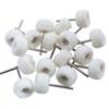 50Pcs Mini Grinding Sanding Head Abrasive Disc Felt 3mm Shank Buffing Wheel for Metal Polish Brush Drill Rotary Tool Accessories