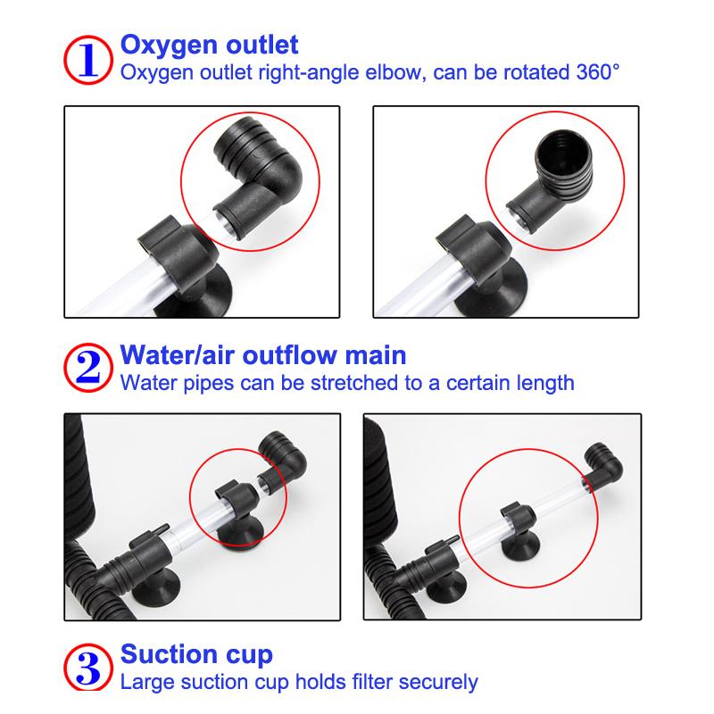 Aquarium Silent Filter Sponge For Fish Tank Air Pump Skimmer Biochemical Sponge Filter Aquarium Bio Filter Aquarium Practical