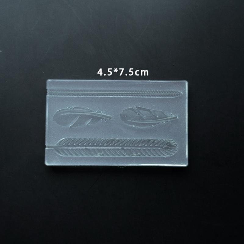 Molde de silicona para anillos de arcilla plateada Molde de silicona para hacer anillos delicados para anillos de arcilla plateada y joyería